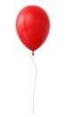 3d red balloon Royalty Free Stock Photo