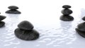 floating stones Royalty Free Stock Photo