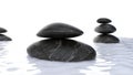 Floating stones Royalty Free Stock Photo