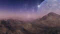 3d rendered Space Art: Alien Planet