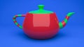 3d rendered tea kettle