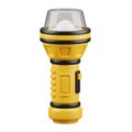 3d rendered yellow and black flashlight Royalty Free Stock Photo