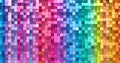 3D rendering abstract background colorful cubes wall