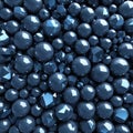 3d rendering. abstract background. 3d rendering. abstract background. black and blue balls. 3d