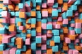 3 d rendering abstract background3 d rendering abstract backgroundabstract colorful cube background, 3 d rendering