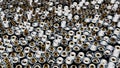 3D Rendering Abstract Cylinders Geometric Background Royalty Free Stock Photo