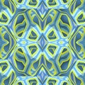 3d rendering abstract kaleidoscopic background digital illustration. Contemporary art