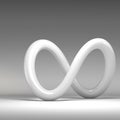 3D rendering abstract knot