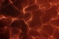 3d rendering abstract polygonal low poly wave background with connecting dots and lines. Abstract Flow. Connection Royalty Free Stock Photo
