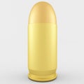 3d Rendering of a 380 ACP Cartridge Royalty Free Stock Photo