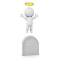 3D Rendering of afterlife concept Royalty Free Stock Photo