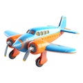 3D Rendering of a Airplane on Transparent Background - Ai Generated Royalty Free Stock Photo