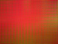 3D rendering art abstract pixel geometric pattern background in red, orange colors Royalty Free Stock Photo