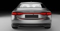 3D rendering Of Audi Sportsback back on isolated Background Royalty Free Stock Photo