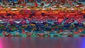 3d rendering of the background with a bright embossed visor.