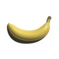 3D rendering banana tropical fruit