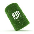 3D rendering barrel of biofuels