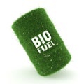 3D rendering barrel of biofuels