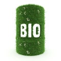 3D rendering barrel of biofuels