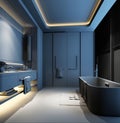 3D rendering Bathroom interior