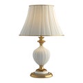 3D Rendering of a Bedroom Table Night Lamp on Transparent Background - Ai Generated Royalty Free Stock Photo