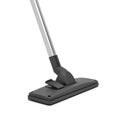 3d rendering of black plastic vacuum brush isolated on white background