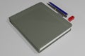 3D Rendering Blank Cover Book Background For Mock Up and Advertisement Royalty Free Stock Photo