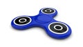 blue spinner