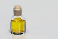 3d rendering of a bottle of essential oil isolated on white background with clipping paths