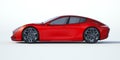 3D rendering - generic concept car