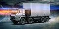 3D rendering - concept truck