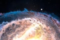 3d rendering, Brilliant nebula