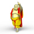 3D rendering of a Budai