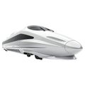 3D Rendering of a Bullet Train on Transparent Background - Ai Generated Royalty Free Stock Photo