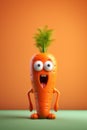 3d rendering of carrot