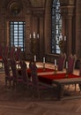 3D Rendering Castle Interior