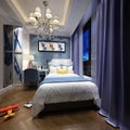 3D rendering children`s room