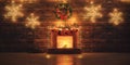 3D Rendering Christmas interior