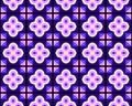 3D rendering of a colorful seamless tile pattern background Royalty Free Stock Photo