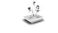 3D rendering. Bonsai.