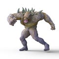 3D rendering of Creepy monster Royalty Free Stock Photo