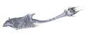 3D Rendering Devil Ray on White Royalty Free Stock Photo