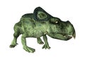 3D Rendering Dinosaur Protoceratops on White Royalty Free Stock Photo