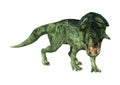 3D Rendering Dinosaur Protoceratops on White Royalty Free Stock Photo