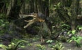 3D Rendering Dinosaur Spinosaurus