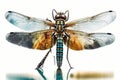 3d rendering of Dragon Fly isolated on transparent background, Generative AI Royalty Free Stock Photo