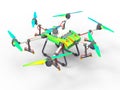 3D rendering - drone propeller finite element analysis