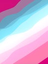 3d rendering dynamic wavy background with flowing trendy gradients. Digital illustration