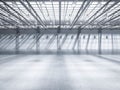 Empty factory interior Royalty Free Stock Photo