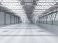 Empty factory interior Royalty Free Stock Photo